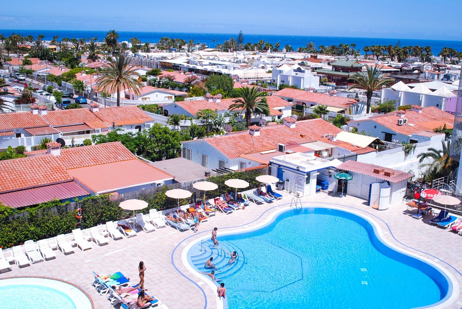 Apartamentos Tamaran Playa del Inglés Exterior foto